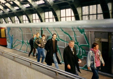 Graffiti Photo by CANFLY - lover, TFB, Berlin (1993)