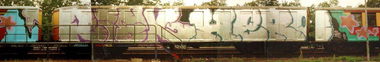 Graffiti Train - Photo by CANFLY - risk, hero, GHS