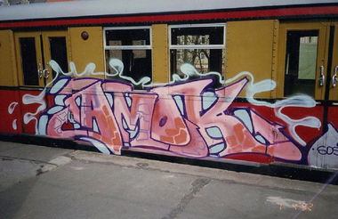 Graffiti Photo by CANFLY - amok, SOS, BR476 (1992)