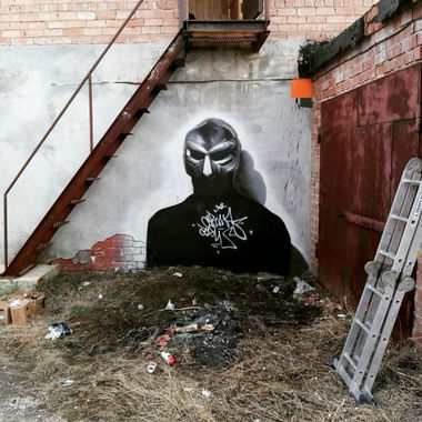 Graffiti Wall in ukhta - Photo by CARMA - Carma, Crew