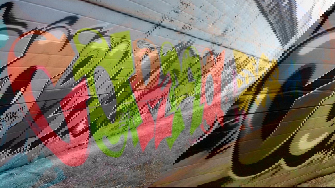 Graffiti Wall in Ukhta - Photo by CARMA (2014)