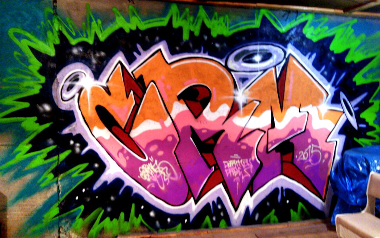 Graffiti Wall - Photo by CARMA (2015)