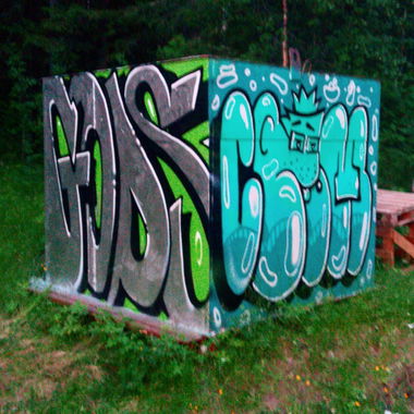 Graffiti Wall in Ukhta - Photo by CARMA - CARMA, CREW (2016)