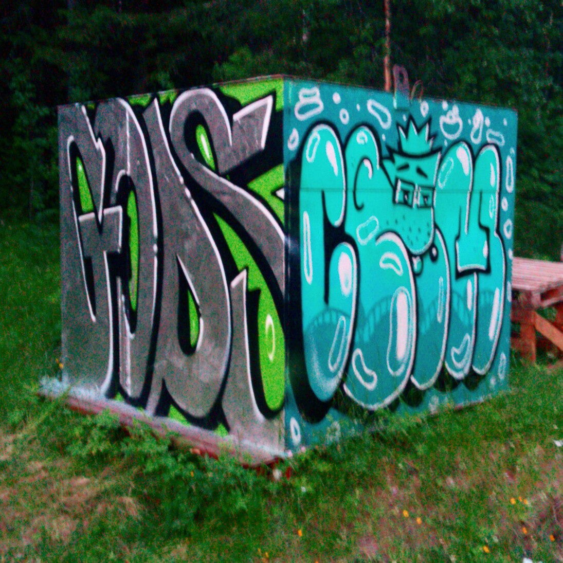 Graffiti Wall in Ukhta - Photo by CARMA - CARMA, CREW (2016)