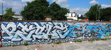 Graffiti Wall in München - Photo by CAZEricabc (2015)