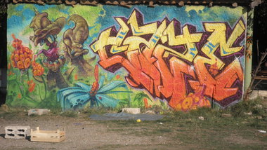 Graffiti Wall - Photo by CAZEricabc (2011)