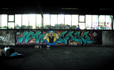 Graffiti Wall - Photo by CAZOone - CAZO, CAZOone, Ican (2013)