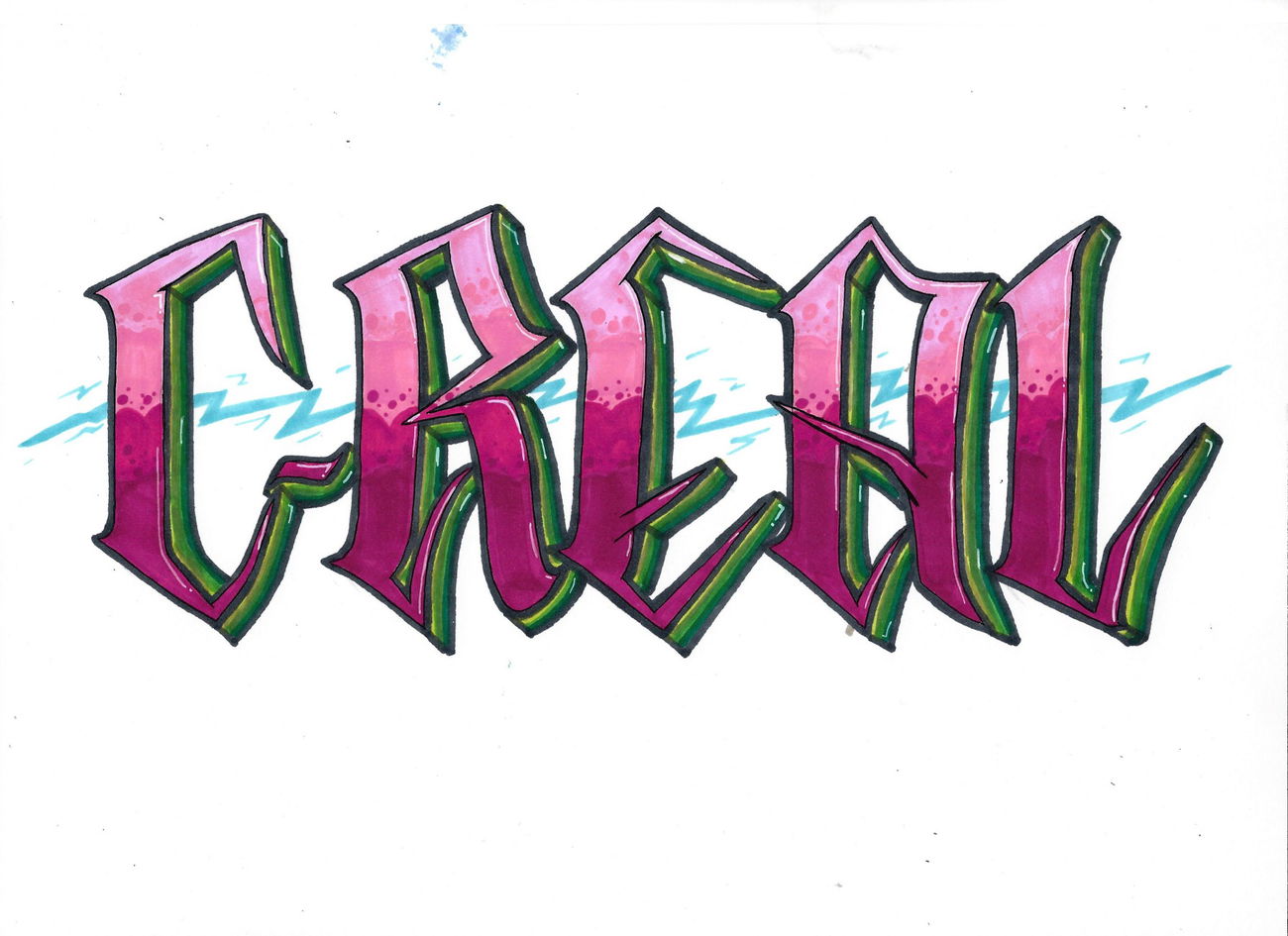 Graffiti Sketch - Photo by CEREALKILLAH (2015)
