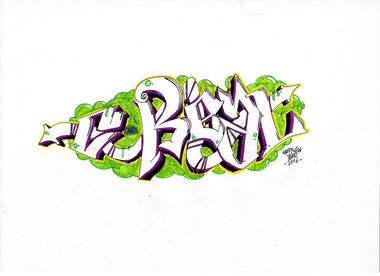 Graffiti Sketch - Photo by CEREALKILLAH (2016)