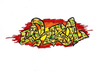 Graffiti Sketch - Photo by CEREALKILLAH (2016)