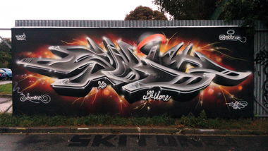 Graffiti Wall - Photo by CERT215 - graffiti, aerosolart, legalwall (2020)