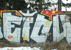 Graffiti Wall - Photo by CERT215 - graffiti, aerosolart, Kromeriz