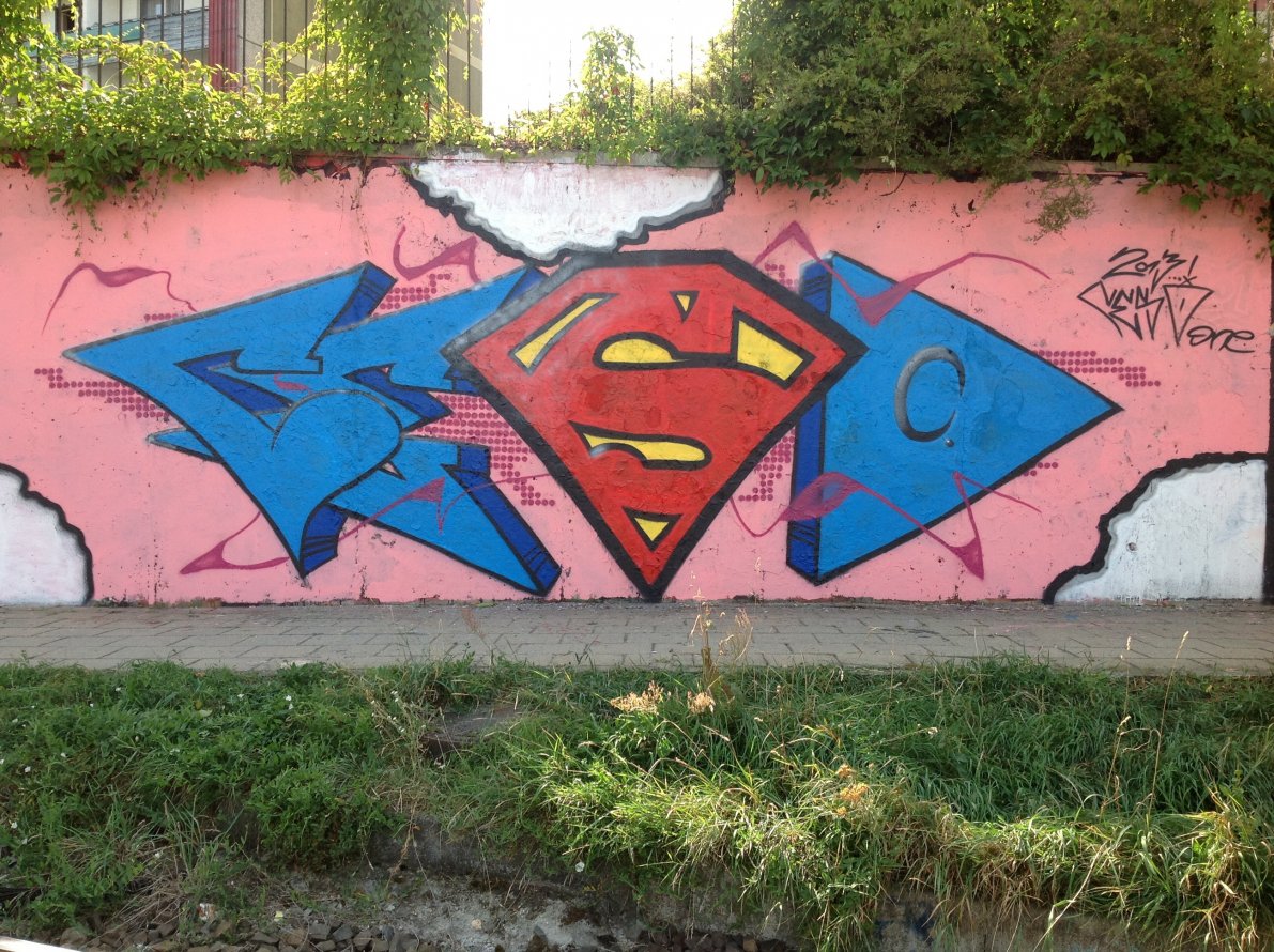 Graffiti Wall in Frankfurt (Oder) - Photo by CESOone - Graffiti, Hall, of (2013)