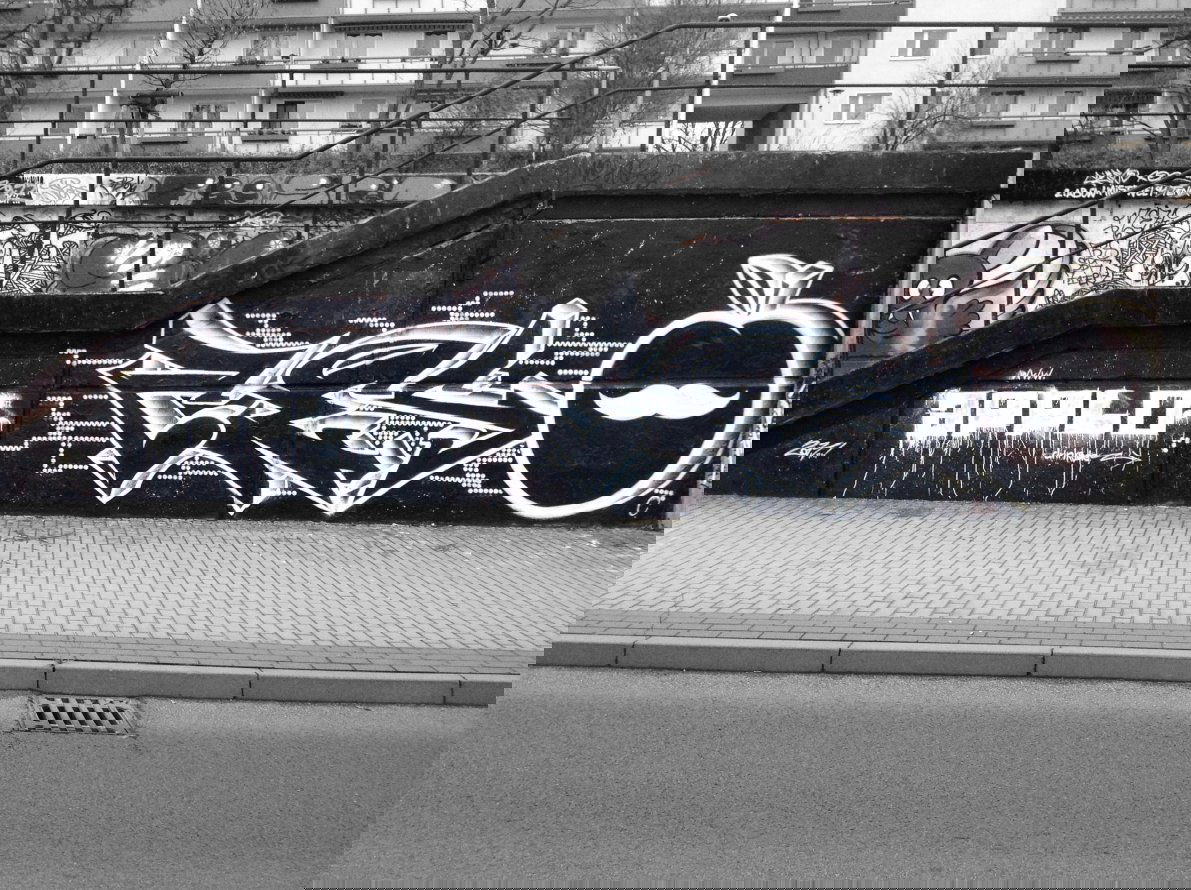 Graffiti Wall in Frankfurt (Oder) - Photo by CESOone - Sketch, Graffiti, Hall (2013)