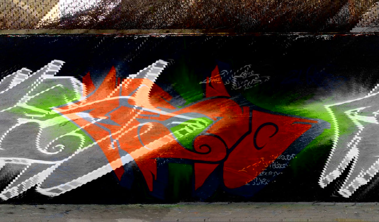 Graffiti Wall in Frankfurt (Oder) - Photo by CESOone - sketch, draw, paint (2014)