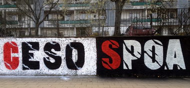 Graffiti Wall in Frankfurt (Oder) - Photo by CESOone - spoare, spore, new (2014)