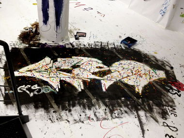 Graffiti Sketch in Frankfurt (Oder) - Photo by CESOone - on, the, ground (2014)