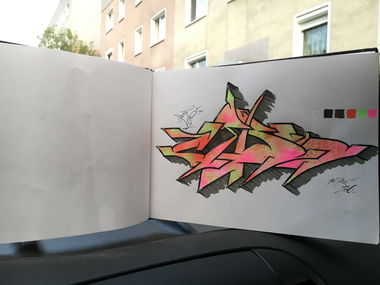 Graffiti Sketch - Photo by CESOone - Dex, yo