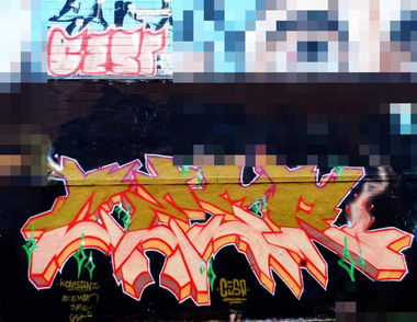 Graffiti Wall in Düsseldorf - Photo by CESR - cesr, ddorf, düsseldorf