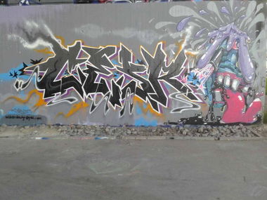 Graffiti Wall in Konstanz - Photo by CESR