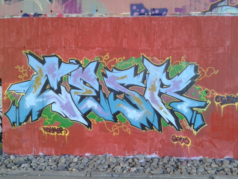 Graffiti Wall in Konstanz - Photo by CESR - Cesr, konstanz