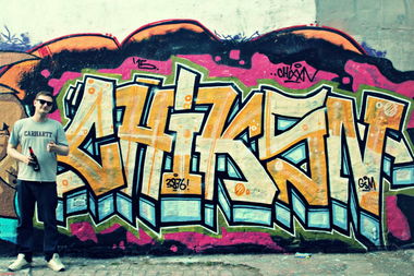 Graffiti Wall in Köln - Photo by CHIKKSN (2015)