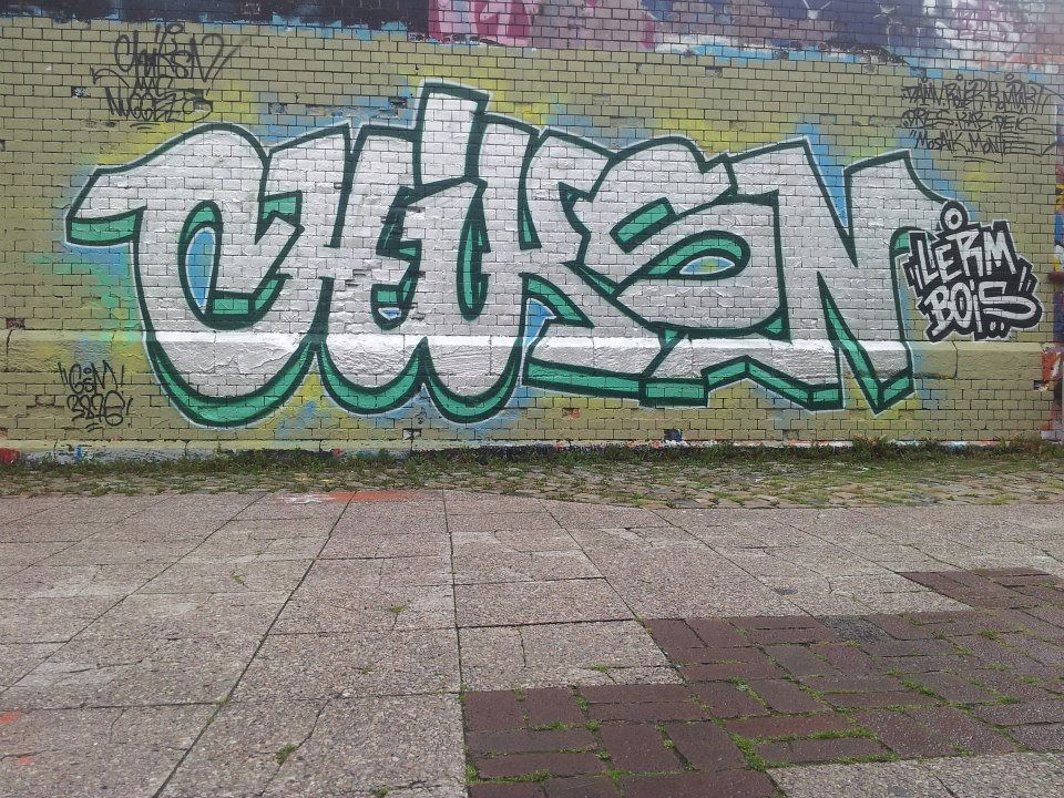 Graffiti Wall in Braunschweig - Photo by CHIKKSN - chikksn, braunschweig (2012)