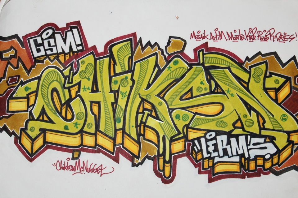 Graffiti Sketch - Photo by CHIKKSN