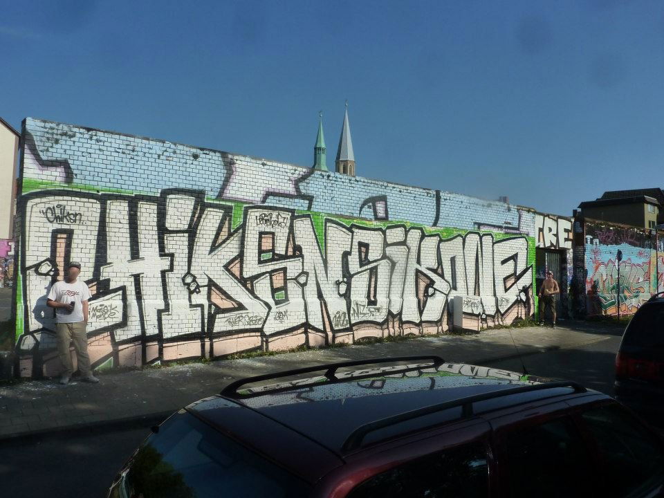 Graffiti Wall in Braunschweig - Photo by CHIKKSN - chikksn, krys, braunschweig (2012)