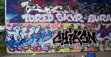 Graffiti Wall in Braunschweig - Photo by CHIKKSN - DEIC, CHIKKSN (2016)