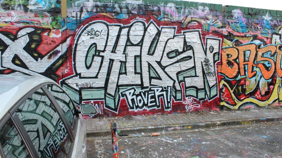 Graffiti Wall in Braunschweig - Photo by CHIKKSN - chikksn, braunschweig (2011)