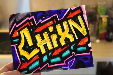 Graffiti Sketch - Photo by CHIKKSN