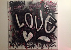Graffiti Wall in STUTTGART - Photo by CHILLEST - love, canvas, art (2015)