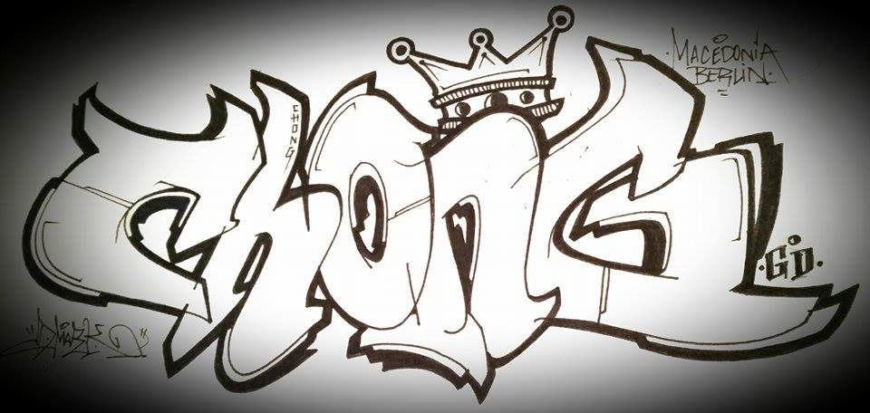 Graffiti Sketch - Photo by CHONG667