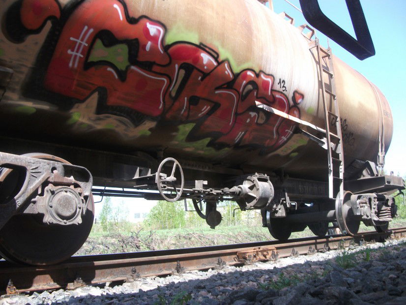 Graffiti Train - Photo by COKSCREW