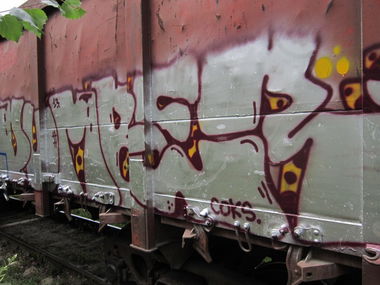 Graffiti Train - Photo by COKSCREW
