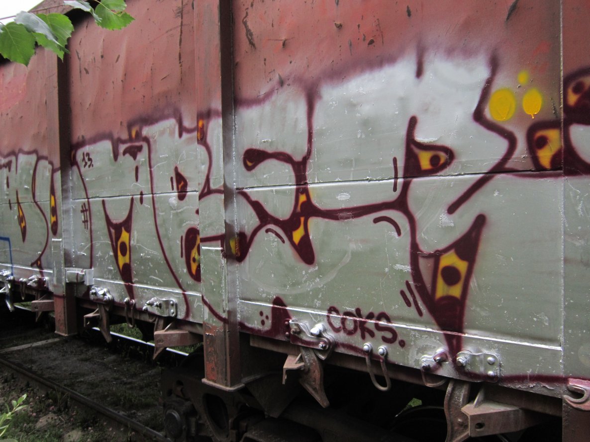 Graffiti Train - Photo by COKSCREW