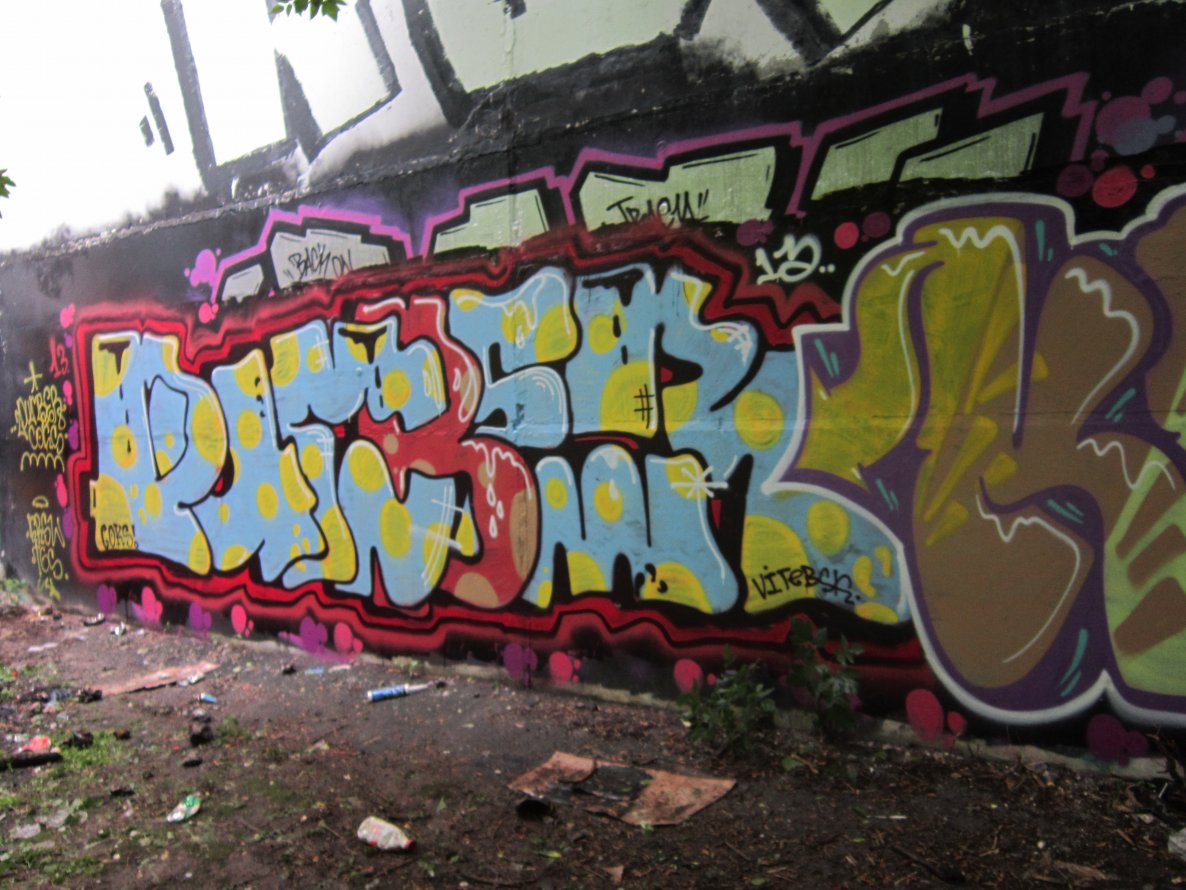 Graffiti Wall - Photo by COKSCREW - minsk