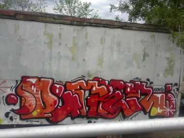 Graffiti Bombing - Photo by COKSCREW