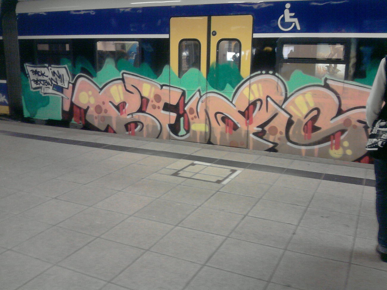 Graffiti Train in Bremen - Photo by COLLECTOR - Beast, Bremen, Germany (2013)