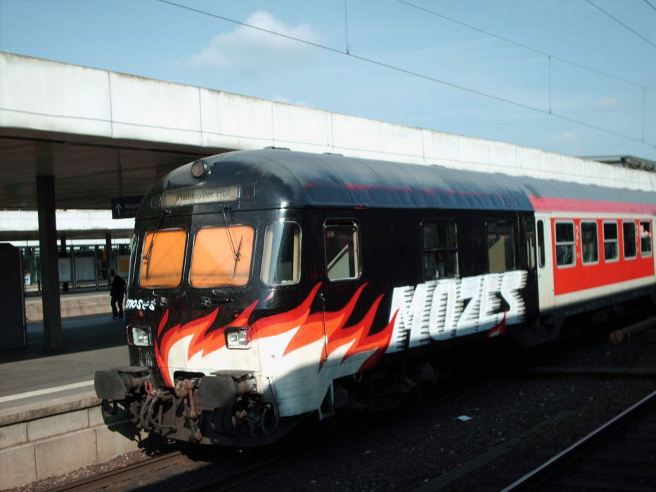 Graffiti Train in Hannover - Photo by COLLECTOR - Mozes, Moses, Hannover (2006)
