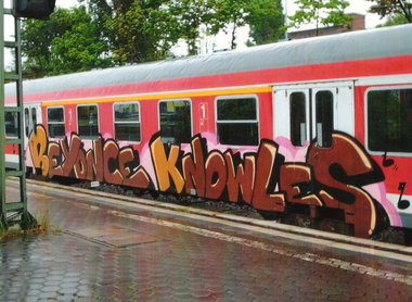 Graffiti Train in Hamburg - Photo by COLLECTOR - BK, Hamburg, Beyonce
