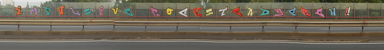 Graffiti Bombing in Brunswick - Photo by COLLECTOR - IPS, RSC, Braunschweig (2011)