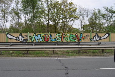 Graffiti Bombing in Oldenburg - Photo by COLLECTOR - Chainsaw, Kettensäge, Impulsive (2010)