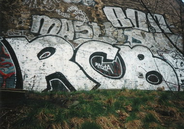 Graffiti Bombing in Berlin - Photo by COLLECTOR - RCB, Rasta, Berlin