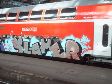 Graffiti Train in Hamburg - Photo by COLLECTOR - Slayer, Hamburg (2011)
