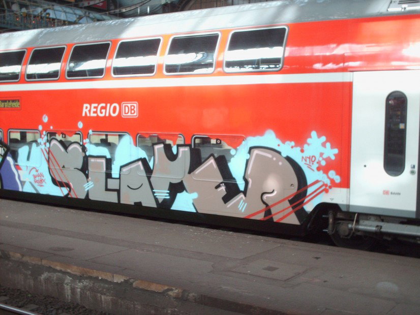 Graffiti Train in Hamburg - Photo by COLLECTOR - Slayer, Hamburg (2011)