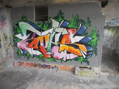 Graffiti Bombing in Hansestadt Salzwedel - Photo by COLLECTOR - Teoks, MSC, TDR (2010)