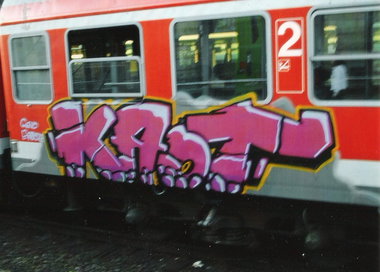 Graffiti Train in Hannover - Photo by COLLECTOR - Kaot, Hannover (2007)