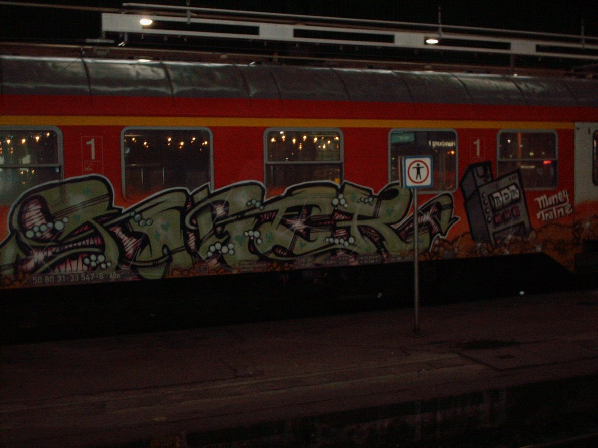 Graffiti Train in Hamburg - Photo by COLLECTOR - Toner, Hamburg (2007)